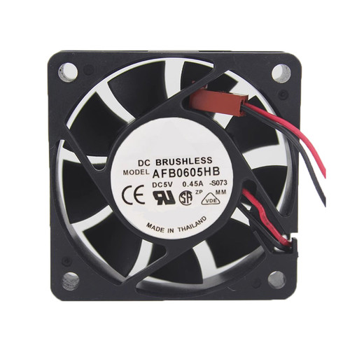 Cooling Fan For DELTA AFB0605HB-S073 60*60*15MM DC5V 0.45A 2lines New