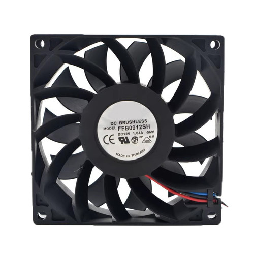 Cooling Fan For DELTA FFB0912SH-5A91 90*90*25MM DC12V 1.04A 3lines New