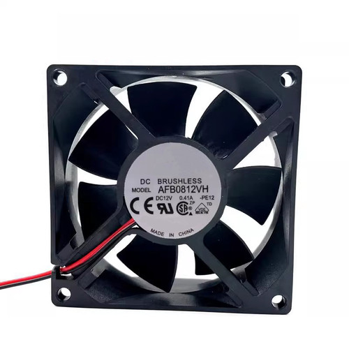 Cooling Fan For DELTA AFB0812VH-PE12 80*80*25MM DC12V 0.41A 2lines New