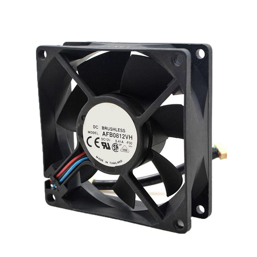 Cooling Fan For DELTA AFB0812VH-F00 80*80*25MM DC12V 0.41A 3lines New