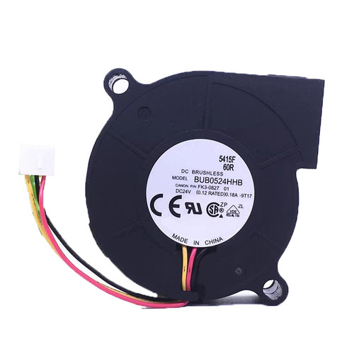 Cooling Fan For DELTA BUB0524HHB-9T17 50*50*15MM DC24V 0.18A 3lines New