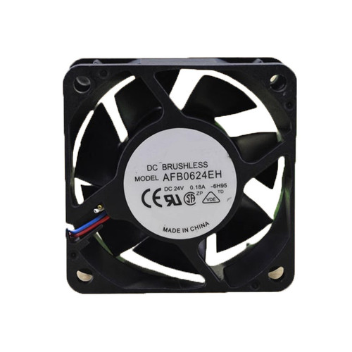 Cooling Fan For DELTA AFB0624EH-6H95 60*60*25MM DC24V 0.18A 2lines New