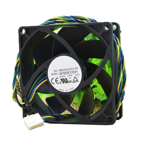 Cooling Fan For DELTA AFB0812SH-AA38 80*80*25MM DC12V 0.60A 4ines New