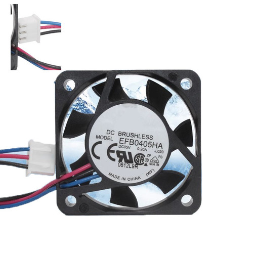 Cooling Fan For DELTA EFB0405HA-L020 40*40*10MM DC05V 0.20A 3ines New