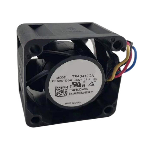 Cooling Fan For DELTA TFA0412CN-C6S 32030122-004 40*40*28MM DC12V 0.81A 4ines New
