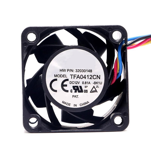 Cooling Fan For DELTA TFA0412CN-BK1U 40*40*28MM DC12V 0.81A 4ines New