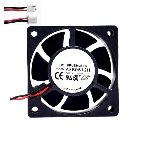 Cooling Fan For DELTA AFB0612H 60*60*25MM DC12V 0.15A 2ines New