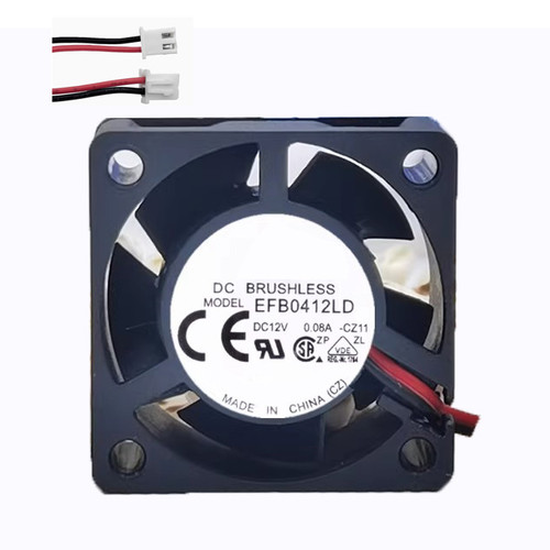 Cooling Fan For DELTA EFB0412LD-CZ11 40*40*20MM DC12V 0.08A 2ines New