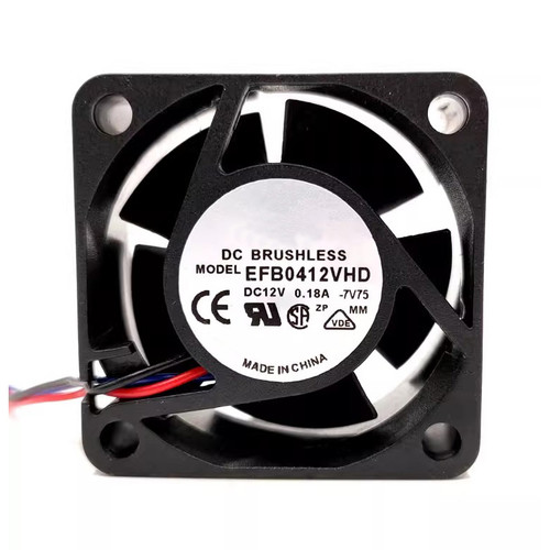 Cooling Fan For DELTA EFB0412VHD-7V75 40*40*20MM DC12V 0.18A 3ines New