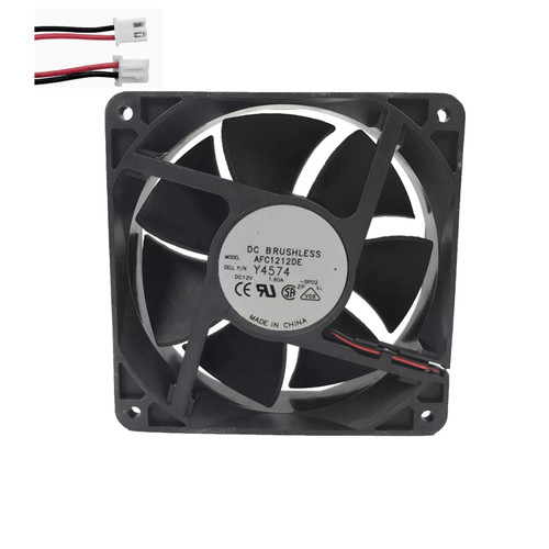 Cooling Fan For DELTA AFC1212DE-SP02 Y4574 120*120*38MM DC12V 0.60A 2ines New