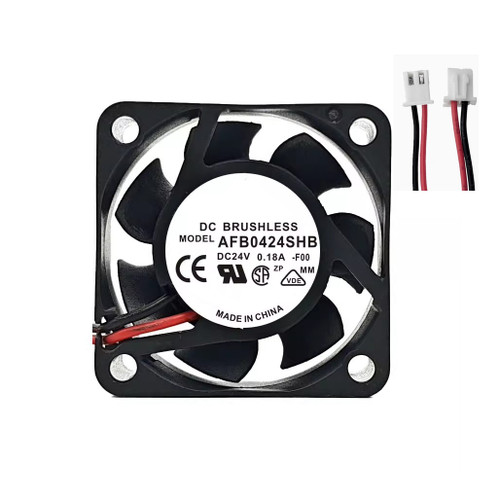 Cooling Fan For DELTA AFB0424SHB-F00 40*40*15MM DC24V 0.18A 2ines New