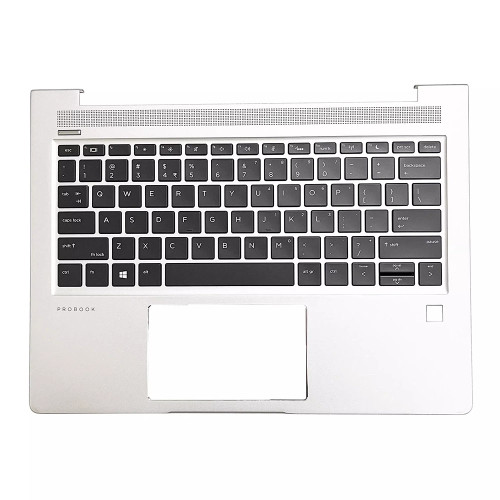 Laptop PalmRest&Keyboard For HP ZHAN 66 Pro 13 G2 L51599-001 with backlit United States US Silver New