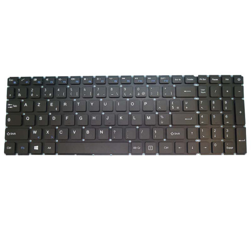Laptop Keyboard For MediaCom Smartbook One M-SB151 French FR Black Without Frame New