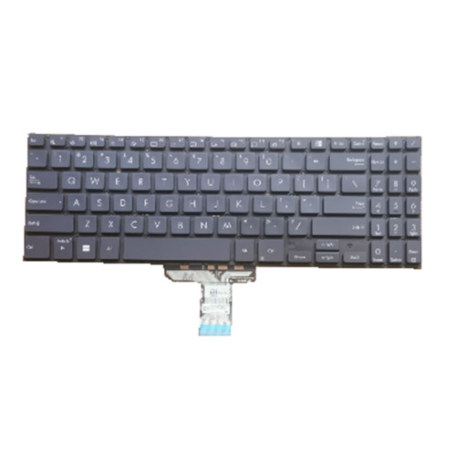 Laptop Keyboard For ASUS ExpertBook P1550CBA P1550CDA P1550CEAE P1550CEPE Without Frame United States US Blue With Backlit