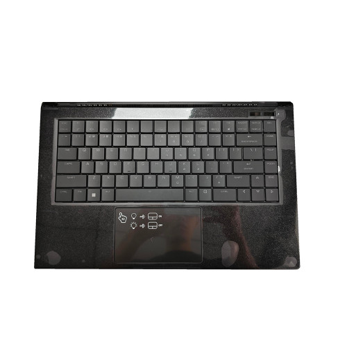 Laptop PalmRest&Keyboard For Intel NUC X15 Laptop Kit KC57 LAPKC71E BKC71EBFU6000 BKC71EBGU6000 BKC71EBFN6002 BKC71EBFB6000 BKC71EBGB6000 Black Upper Case United States US keyboard