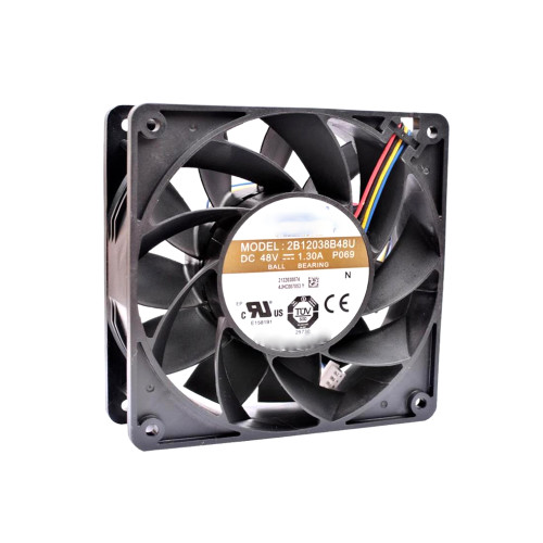 Cooling Fan For AVC 2B12038B48U P069 DC48V 1.30A 4PIN New