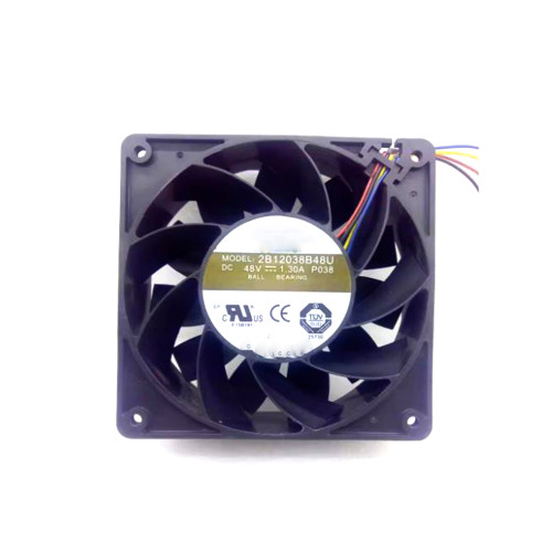 Cooling Fan For AVC 2B12038B48U P038 DC48V 1.30A 12CM 4Lines New