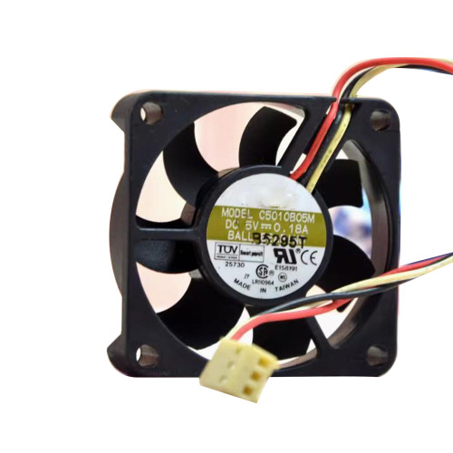 Cooling Fan For AVC C5010B05M DC5V 0.18A 5CM 3Lines New