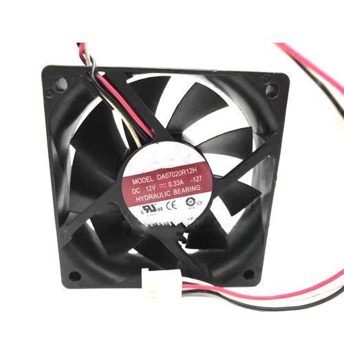 Cooling Fan For AVC DA07020R12H-127 DC12V 0.33A 7CM 3PIN New