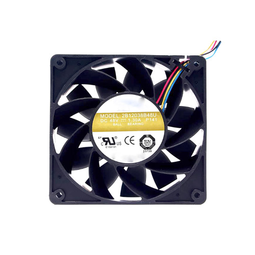 Cooling Fan For AVC 2B12038B48U P141 DC48V 1.30A 12CM New