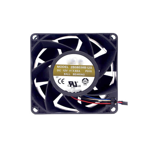 Cooling Fan For AVC 2B08038B12S P015 DC12V 3.84A 4PIN New