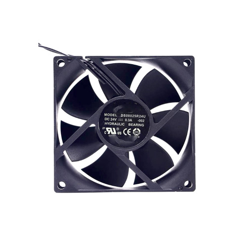 Cooling Fan For AVC DS08025R24U-002 DC24V 0.3A 8CM 2Lines New