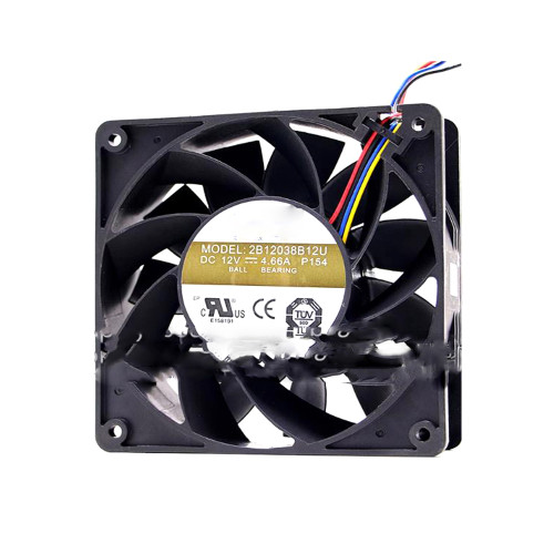 Cooling Fan For AVC 2B12038B12U P154 DC12V 4.66A 12CM 4PIN New