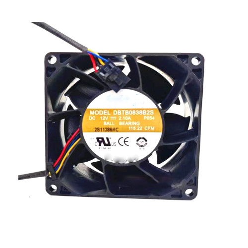 Cooling Fan For AVC DBTB0838B2S P054 DC12V 2.10A 8CM 4PIN New