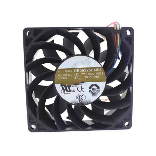 Cooling Fan For AVC DB09225B48U P032 DC48V 0.26A 9CM 4Lines New
