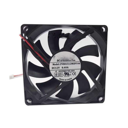 Cooling Fan For FOXCONN PV801512MSPF 04 -G 42CFMJY705-A01 DC12V 0.40A 80*80*15MM 2PIN New