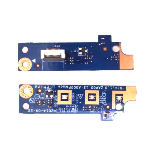 Laptop Status Indicator LED Circuit Board For Alienware 13 R1/ R2 ZAP00 LS-A302P New