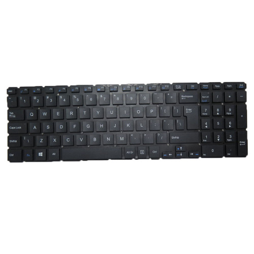 Laptop Backlit Keyboard For Haitech F15K English US Black No Frame New