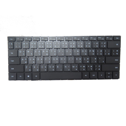 Laptop Keyboard For HUAWEI MateBook 13 2021 WRTD-WDH9A Thailand TI Black With Backlit