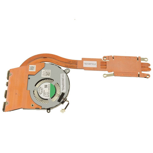 Laptop Heatsink&Fan For DELL Latitude 5510 For Precision 3550 07W13Y 7W13Y AT2UJ001ZSL 06T7HN 6T7HN EG50040S1-CJ60-S9A UMA New
