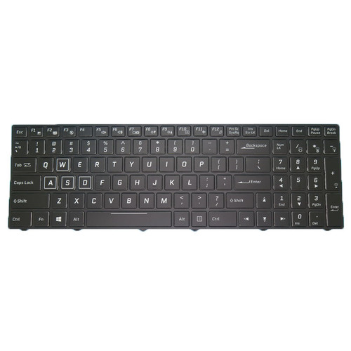 Laptop Keyboard For System76 Kudu (kudu5) English US With Backlit Black New