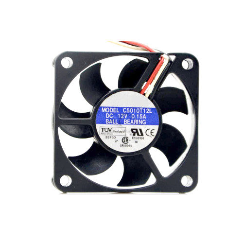 Cooling Fan For AVC C5010T12L DC12V 0.15A 5CM 3Lines New