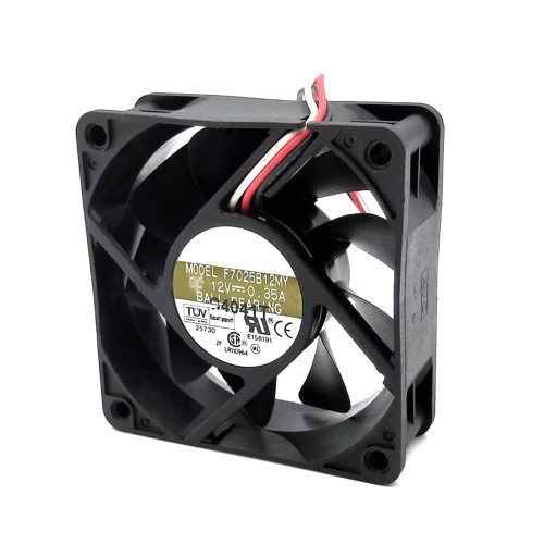 Cooling Fan For AVC F7025B12MY DC12V 0.35A 7CM 3Lines New