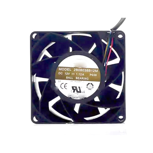 Cooling Fan For AVC 2B08038B12M P038 DC12V 1.12A 8CM 4PIN New