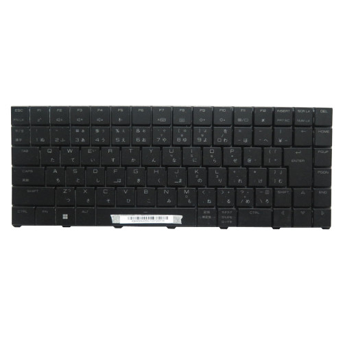 Laptop RGB Backlit Keyboard For Komplett For VGS Imperium ( BQC71BBBU6000M1S1 ) Colourful Backlit Japanese JP Black No Frame New