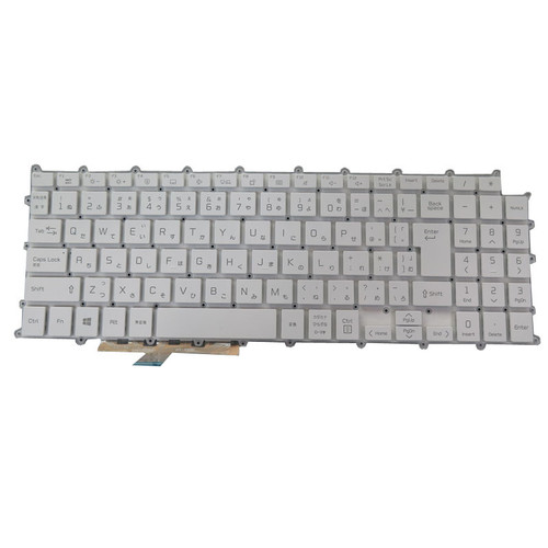 White Laptop Backlit Keyboard For LG Gram 14Z90T 14Z90T-G 14Z90T-V G.AA55A3 G.AA75A1 G.AA75A9 G.AA78A3 G.AAB2U1 G.AD88A3 G.ADB6U1 GA5HK V.AP88B Japanese JP No Frame New