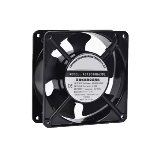 Industrial Cabinet Welding Machine Distribution Box Small Cooling Fan For AS12038HA3BL 120*120*38mm Double Ball 380V New