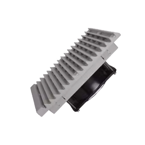 Cabinet Control Cabinet Ventilation Dust Shutter Filter Fan For AS12038B24P4F Opening 175 Off-white Net 24V New