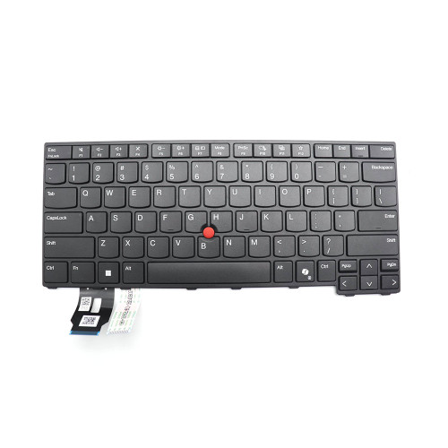 Laptop Keyboard For Lenovo ThinkPad L14 Gen 6 P14s Gen 6 T14 Gen 6 English US Without Backlight Black New