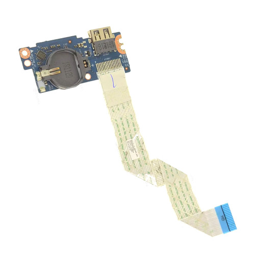 Laptop USB / SD Card Reader IO Circuit Board For DELL Inspiron 3481 For Vostro 3481 039M5P 39M5P LS-G716P EDI56 NBX00029C00 DAL10_IO_BOARD_FFC New