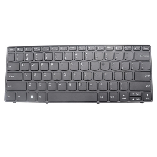 Laptop Keyboard For Lenovo 300w 2-in-1 Gen 5 (Type 83LF, 83LG) English US Non Backlight Black New