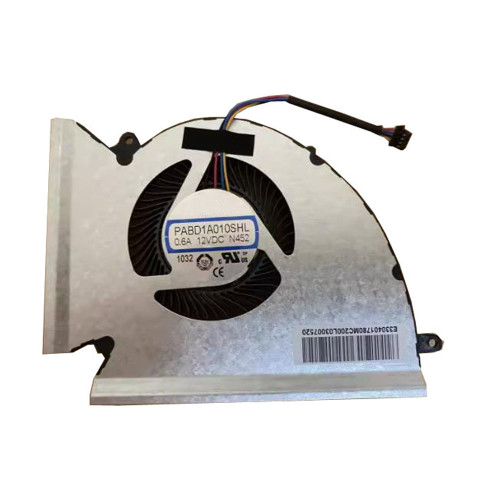 Black Laptop GPU Fan For MSI Alpha 17 C7V C7VF C7VG MS-17KK 0.6A 12VDC New