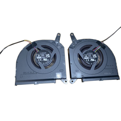 Laptop CPU GPU FAN For Gigabyte DFSCK22D05883Q-FSH0 DFSCM22716392Q-FSH1 4PIN DC 12V 1A New