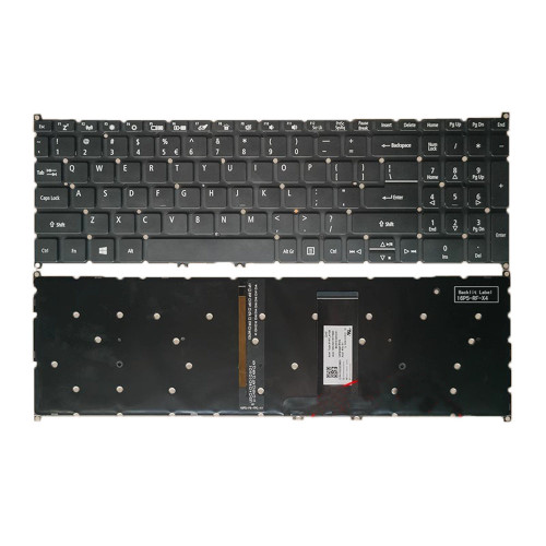 Laptop Backlit Keyboard For ACER Nitro 5 Spin NP515-51 NP515-51-88MP N17W1 English US Black New