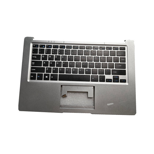Laptop PalmRest&keyboard For E141A MB27716023 XK-HS002 Silver Top Case United States US keyboard Used