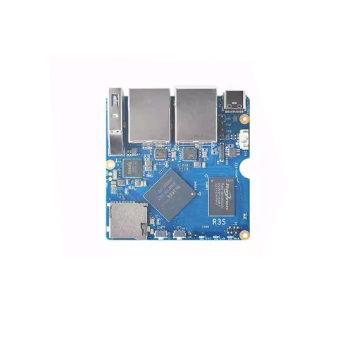 For NanoPi R3S Development board mini soft router motherboard Rockchip RK3566 Android box dual network port